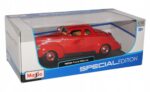 MAISTO Ford Deluxe 1939 1/18 31180 Red - obrazek 4