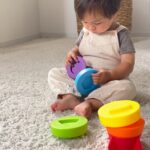 INFANTINO Wieża do układania - Rakieta 315281 - obrazek 3