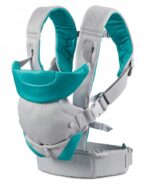 INFANTINO Nosidełko 4 w 1 odciążające rodzica JASNOSZARE 300079 - obrazek 2