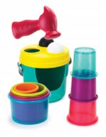 B-Kids Żyrafkowa Wieża XL 80 cm, kubeczki 4702N - obrazek 7