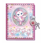 Pamiętnik na kłódkę - Kotka Baletnica 530BK