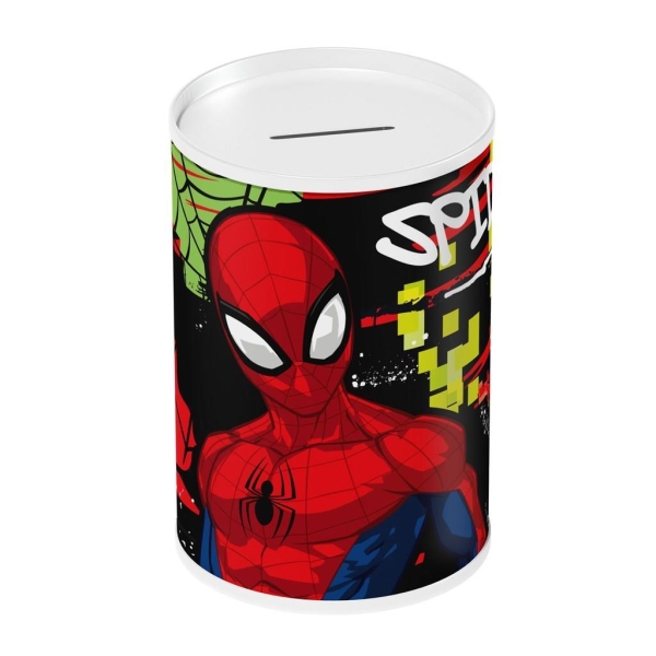 Metalowa skarbonka Spiderman 15 x 10 cm 508381