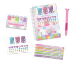 HOT FOCUS 207GB Notatnik na spirali z długopisami- Żelkowe Misie - obrazek 3