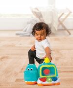 B-Kids Pianinko z piłkami hipopotam 4641 - obrazek 3