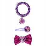 Zestaw z kosmetyczką, spinki, bransoletka Minnie - obrazek 2