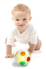 INFANTINO sensoryczna tęczowa piłka 5217 - obrazek 3