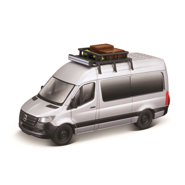 MAISTO WEEKENDERS Mercedes-Benz Sprinter Van +Bagażnik dachowy 21236 Silver
