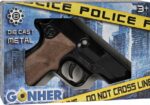 Metalowy pistolet policyjny Gonher 125/6 - obrazek 5