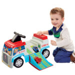 Jeździk z torem i autkami Psi Patrol 41874 - obrazek 3