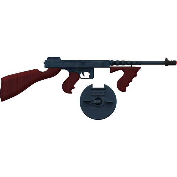 GONHER Metalowy pistolet gangsterski na 8 naboi 132/6