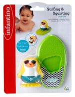 Infantino Gumowy pingwin surfer do kąpieli 305098 - obrazek 2