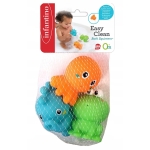 Infantino Kąpielowe psikawki zwierzątka 305088