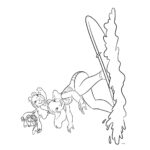 Kolorowanka z naklejkami i flamastrami LILO & STITCH 564600 - obrazek 5