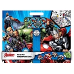 Kolorowanka Avengers, kredki, naklejki 506125
