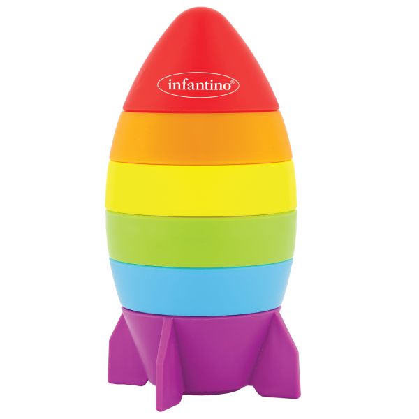 INFANTINO Wieża do układania - Rakieta 315281