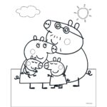 Kolorowanka z naklejkami Świnka Peppa 482794 - obrazek 3