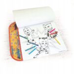 Giga Blok 5w1 Kolorowanka Pidżamersi kredki, farby - obrazek 3