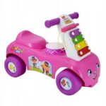 Fisher Price jeździk z cymbałkami różowy 505914 - obrazek 4