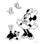 Kolorowanka z naklejkami i flamastrami MINNIE 564598 - obrazek 6