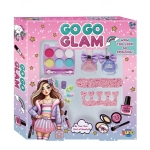 GO-GO GLAM Zestaw do makijażu i paznokci dla dziewczynki 623018