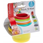 Infantino Kąpielowe kubki ze zwierzątkami 216270