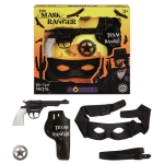 Zestaw kowbojski z maską, rewolwer Gonher 680/6