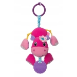 Infantino Zawieszka z naciągiem hipopotam 216185