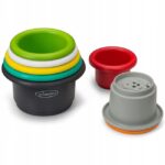 Infantino Kąpielowe kubki ze zwierzątkami 216270 - obrazek 2