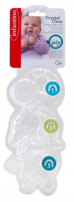 Infantino Krystaliczne gryzaki 3-etapowe 316564 - obrazek 2