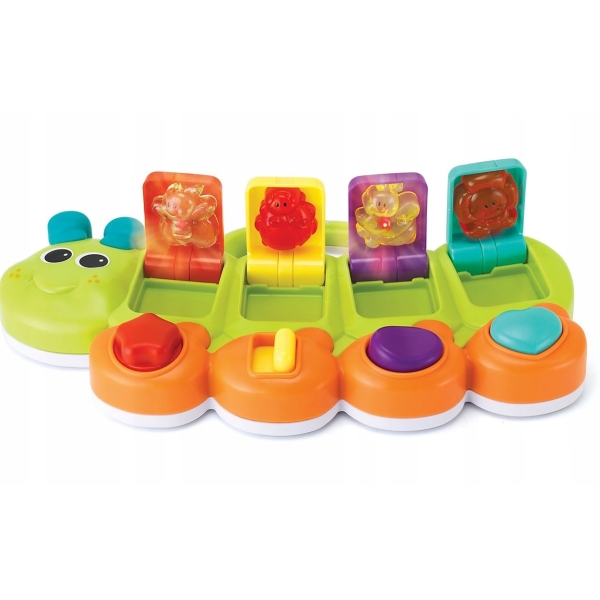 B-Kids Muzyczna gąsieniczka ze światełkami 315092