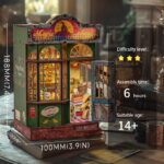 PUZZLE 3D NOOK BOOK DOMEK DO SKŁADANIA - MAGICZNY SKLEP - obrazek 4