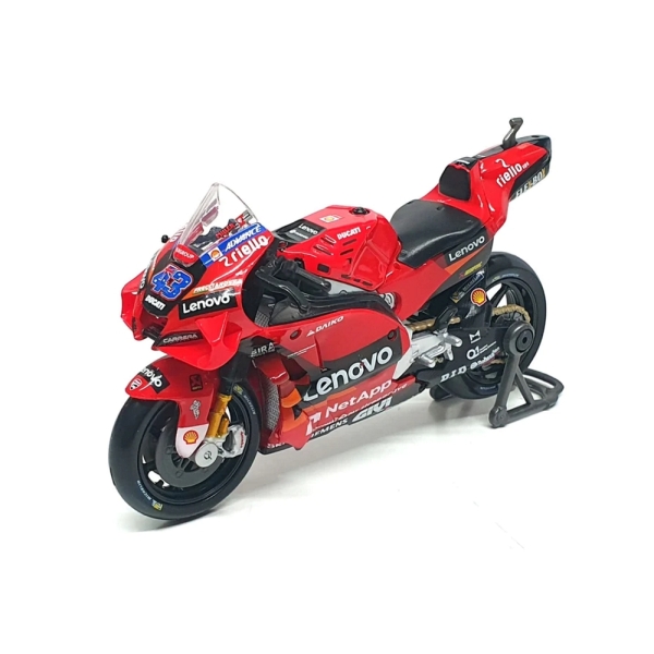 MAISTO Motocykl DUCATI DESMOSEDICI GP LENOVO TEAM 2022 #43 Miller 1/18 36391