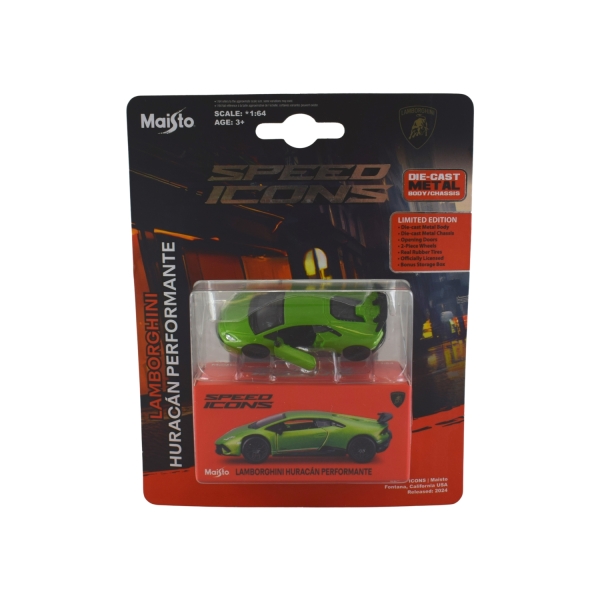 MAISTO Lamborghini Huracan Performante LIMITED EDITION 1/64 15705 GN