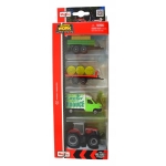 MAISTO Traktor Ferguson z akcesoriami 4 el.