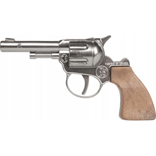 GONHER Mały metalowy rewolwer kowbojski 12cm 155/0
