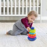 INFANTINO Piramidka z krążków sensorycznych 315212 - obrazek 2