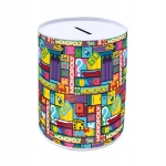 Metalowa skarbonka Monopoly 15 x 10 cm 483025