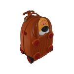 Walizka podróżna dla dzieci PIES 3D + klocki  1711