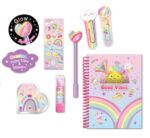 Pamiętnik na spirali z akcesoriami - tęcza, Hot Focus - obrazek 2