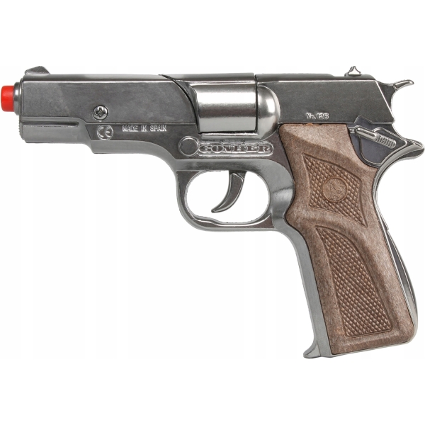 Metalowy pistolet policyjny Gonher 125/0
