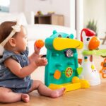 INFANTINO Interaktywne centrum zabawy Hipopotam i zebra 317000 - obrazek 6