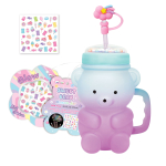 HOT FOCUS 403SCB Kubek 750ml  z uchem i słomką - MIŚ