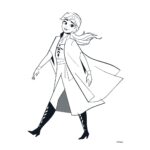 Kolorowanka z naklejkami i flamastrami FROZEN 564597 - obrazek 6