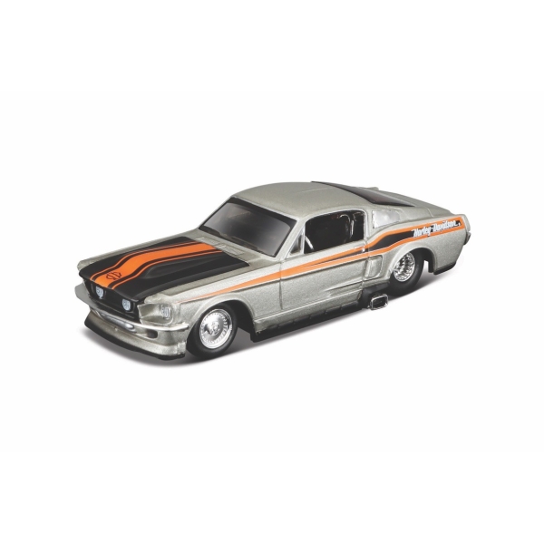 MAISTO Ford Mustang GT 1967 HARLEY 1/64 15380