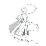 Kolorowanka z naklejkami i flamastrami FROZEN 564597 - obrazek 5