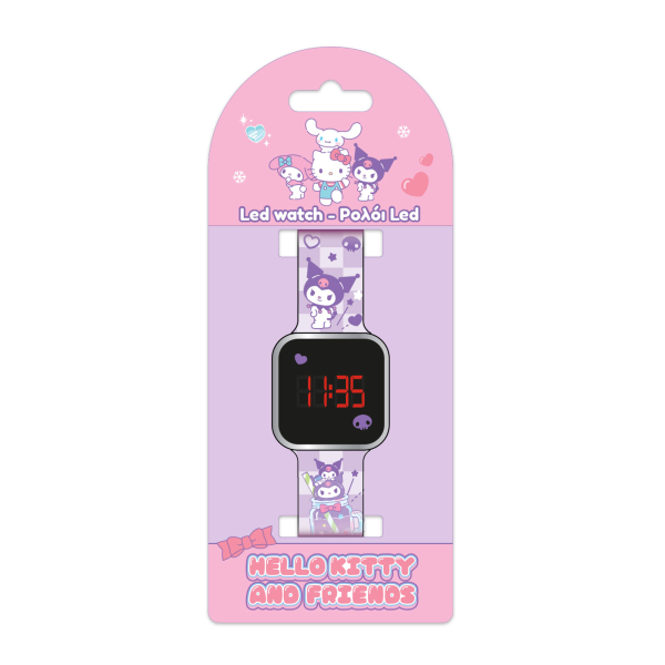 DIAKAKIS Zegarek cyfrowy LED Kuromi 490230