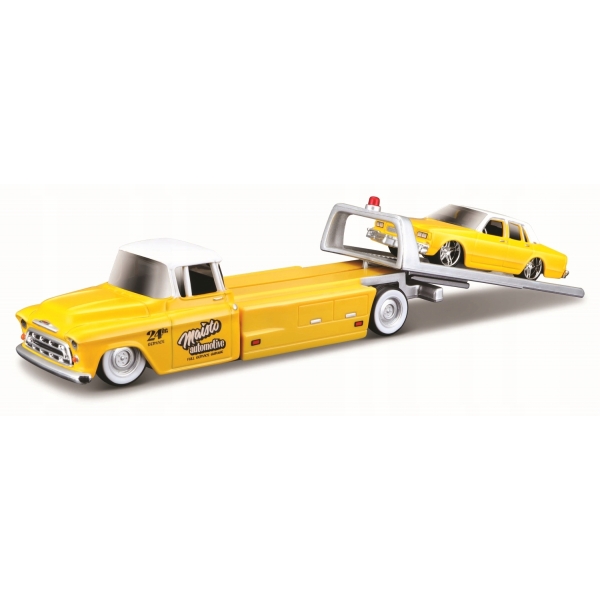 MAISTO Laweta + Chevrolet Caprice 1987 1:64 15055