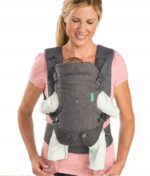 INFANTINO Nosidełko 4 w 1 odciążające rodzica GRAFITOWE 5204 - obrazek 2