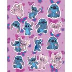 Kolorowanka z naklejkami i flamastrami LILO & STITCH 564600 - obrazek 2