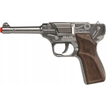 GONHER Metalowy pistolet policyjny Luger 124/0